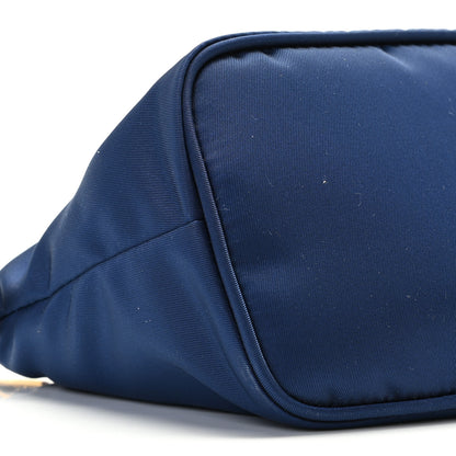 Prada Tessuto Nylon Cosmetic Pouch Royal 5 of 9