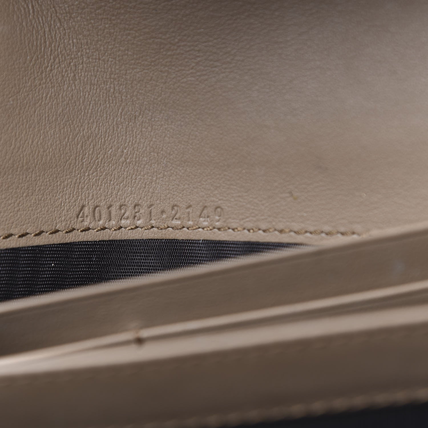 Gucci GG Supreme Monogram Mini Dionysus Chain Wallet Beige Taupe 7 of 13