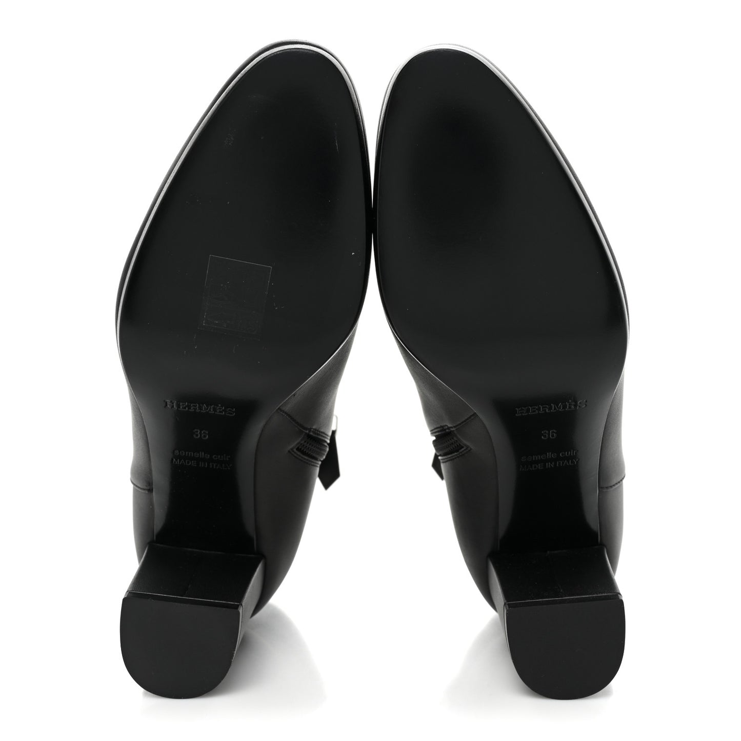 Calfskin Saint Germain Ankle Boots 36 Black