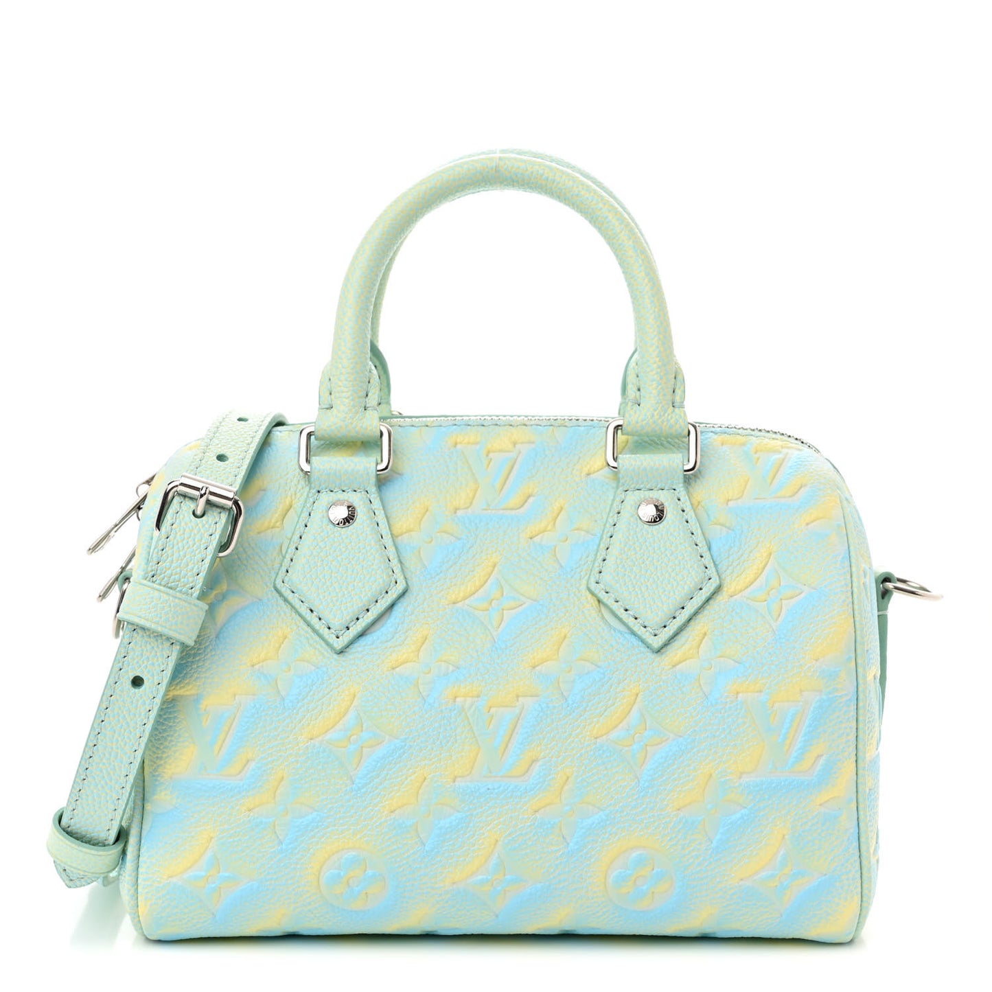 Empreinte Monogram Summer Stardust Speedy 20 Water Green