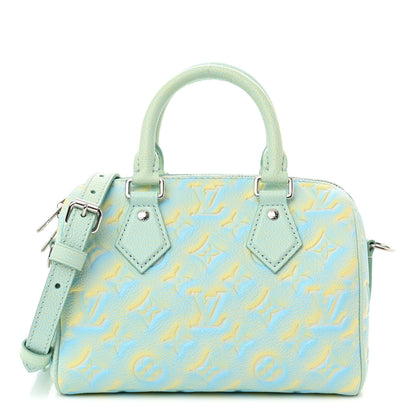 Louis Vuitton Empreinte Monogram Summer Stardust Speedy 20 Water Green 1 of 12