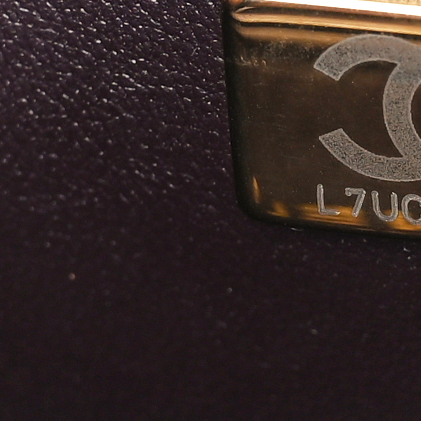 Chanel Metallic Caviar Quilted Small Boy Flap Dark Brown 7 of 10