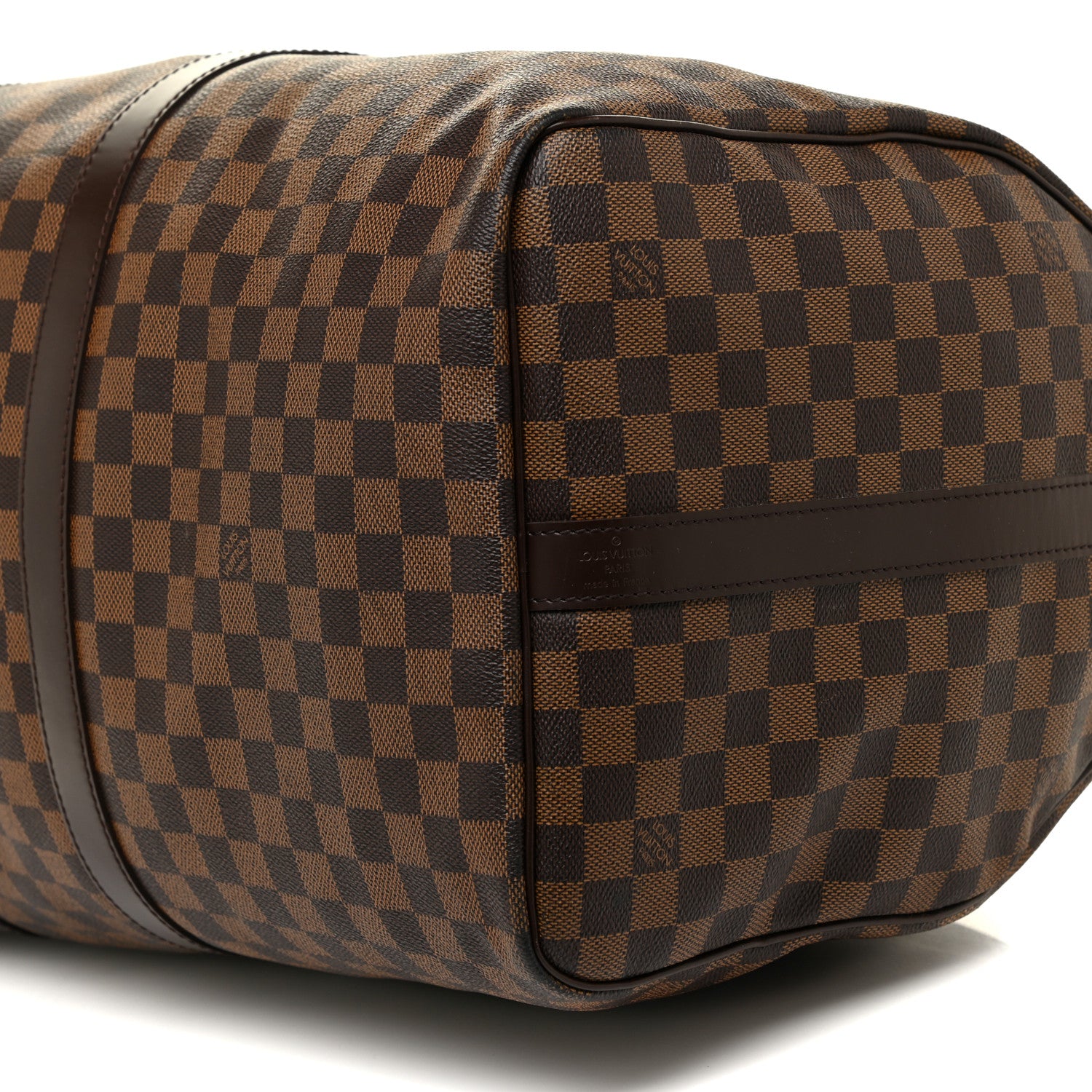 Louis Vuitton Damier Ebene Keepall Bandouliere 55 9 of 22