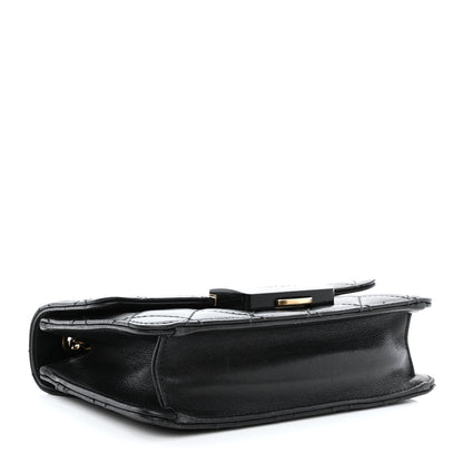 Chanel Sheepskin Quilted Mini Beauty Lock Flap Black 4 of 11