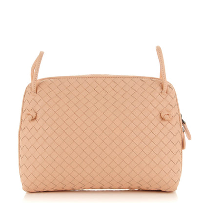 Bottega Veneta Nappa Intrecciato Pillow Crossbody Messenger Flamingo 1 of 8