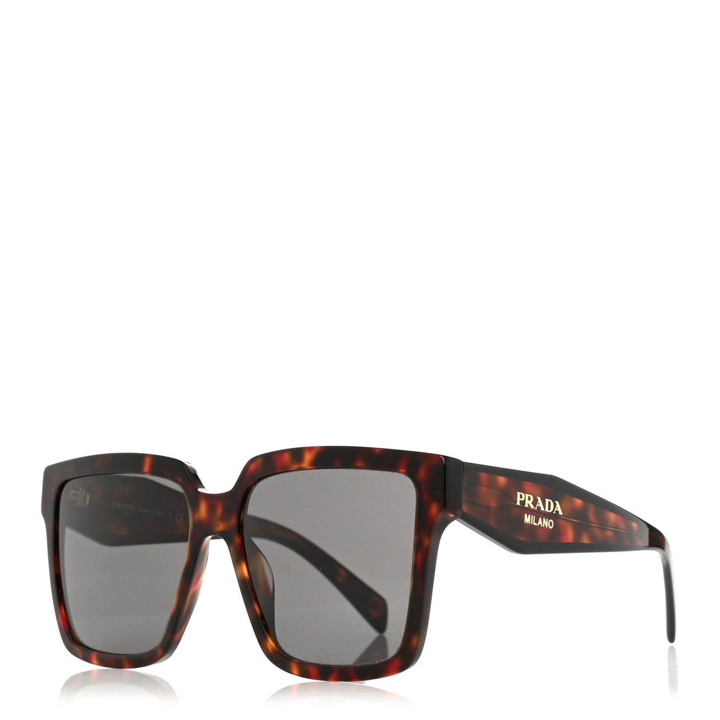 Acetate Square Sunglasses SPR 24Z Tortoiseshell