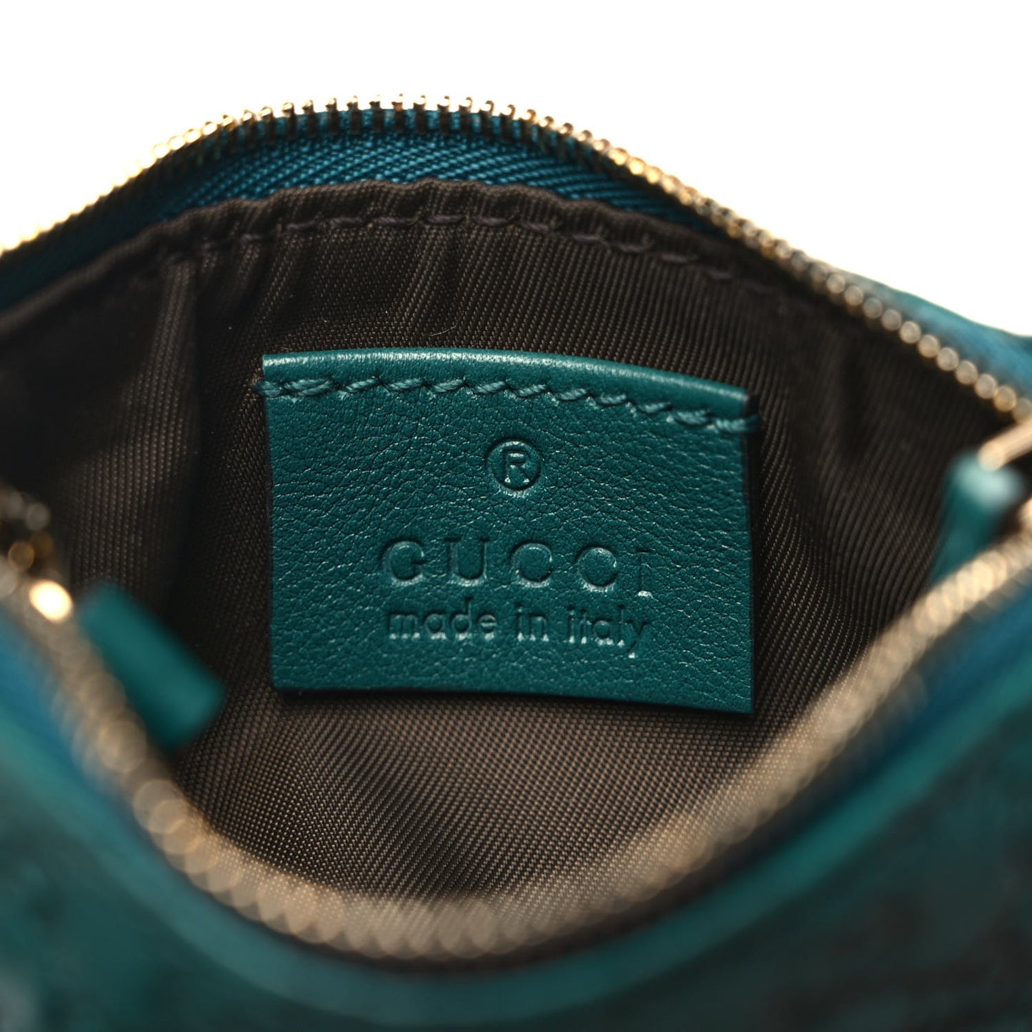 Microguccissima Key Case Green