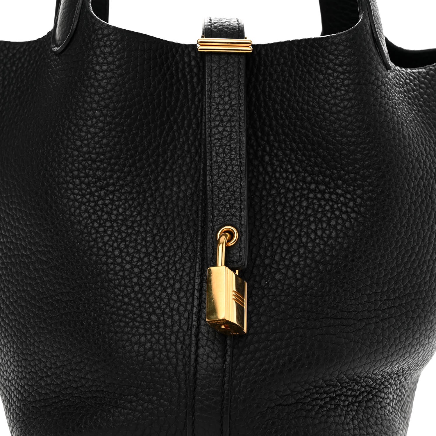 Hermes Taurillon Clemence Picotin Lock 18 PM Black 8 of 15