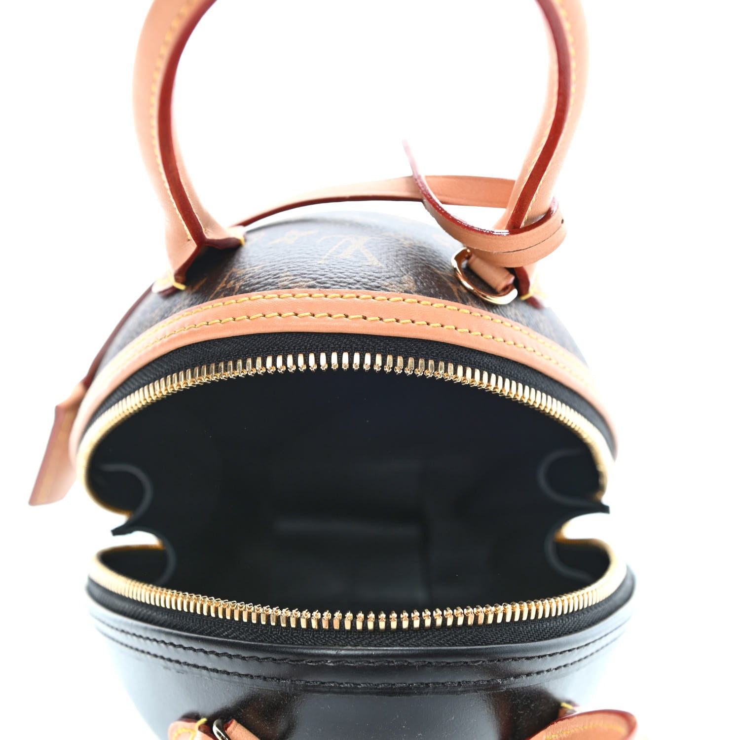 Louis Vuitton Monogram Egg Bag Black 4 of 4