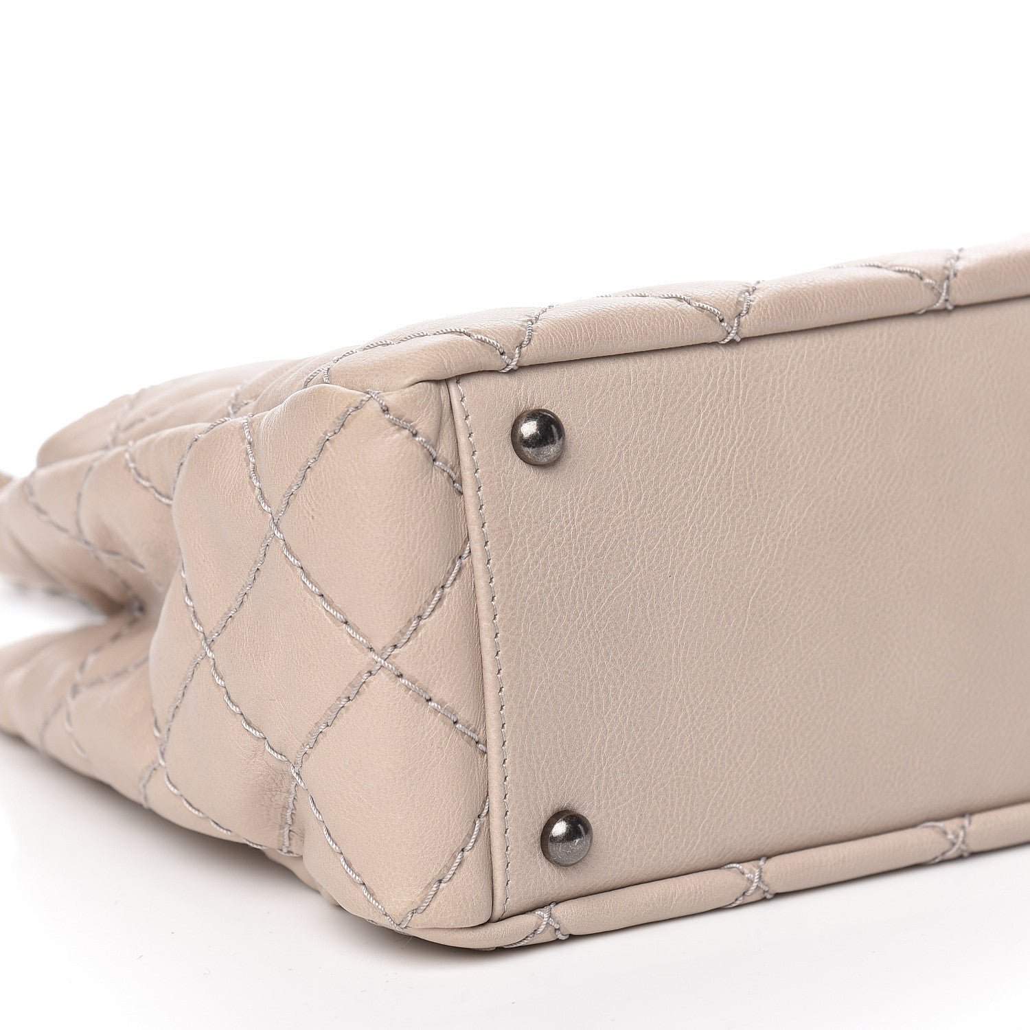 Chanel Calfskin Medium Stitch It Tote Beige 8 of 12