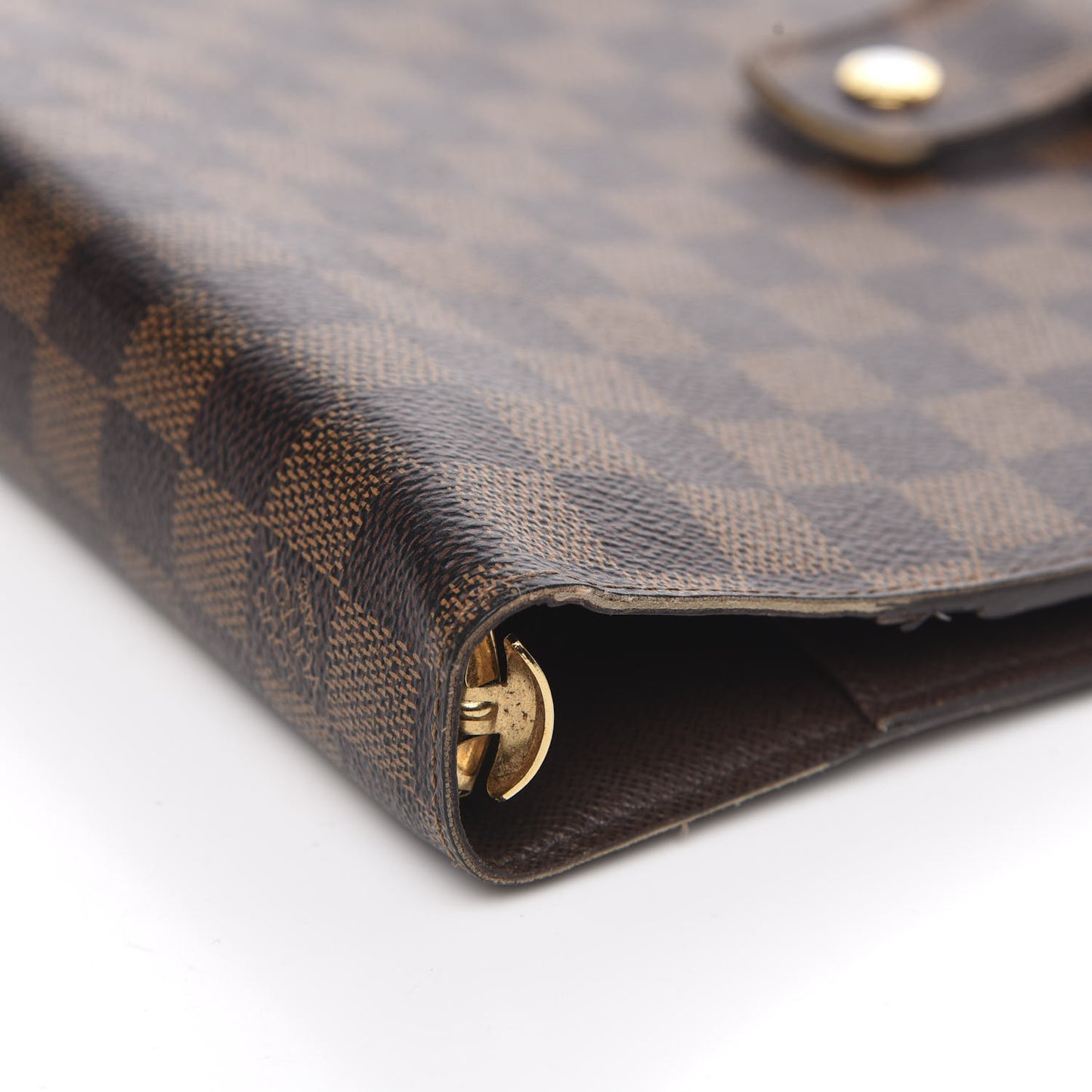 Damier Ebene Large Ring Agenda Cover