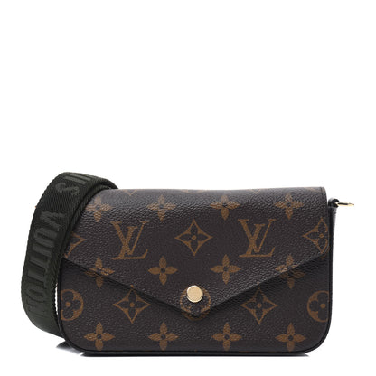 Louis Vuitton Monogram Felicie Strap & Go Kaki 1 of 4