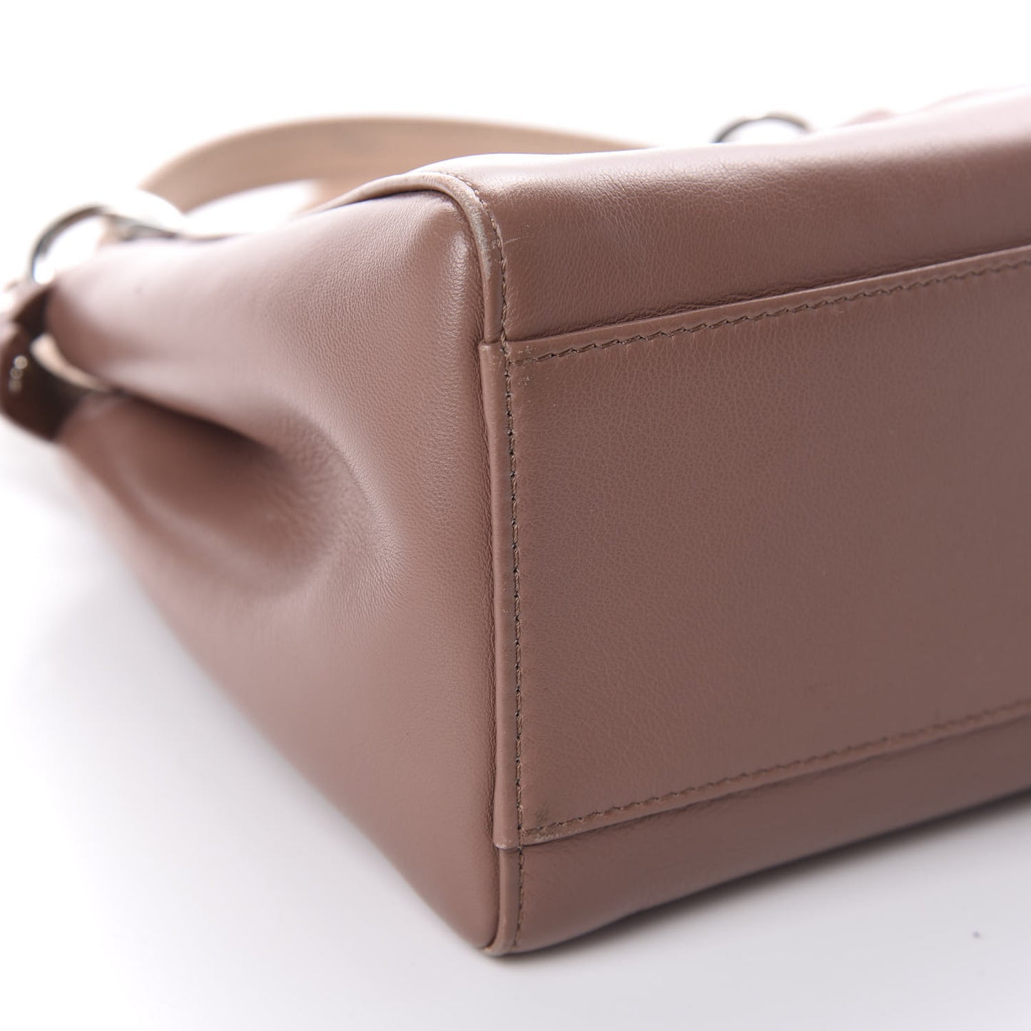 Nappa Colorblock Mini Peekaboo Iconic Satchel English Rose Plaster Oxigen