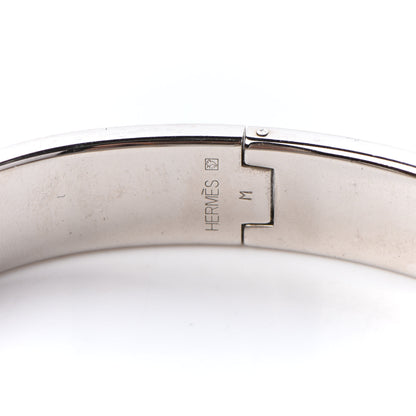 Hermes Enamel Narrow Clic Clac H Bracelet PM Orange 6 of 6