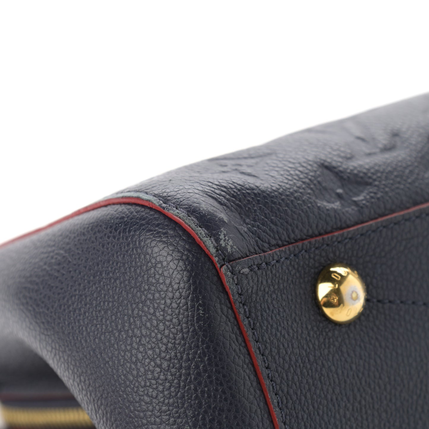 Empreinte Montaigne MM Marine Rouge