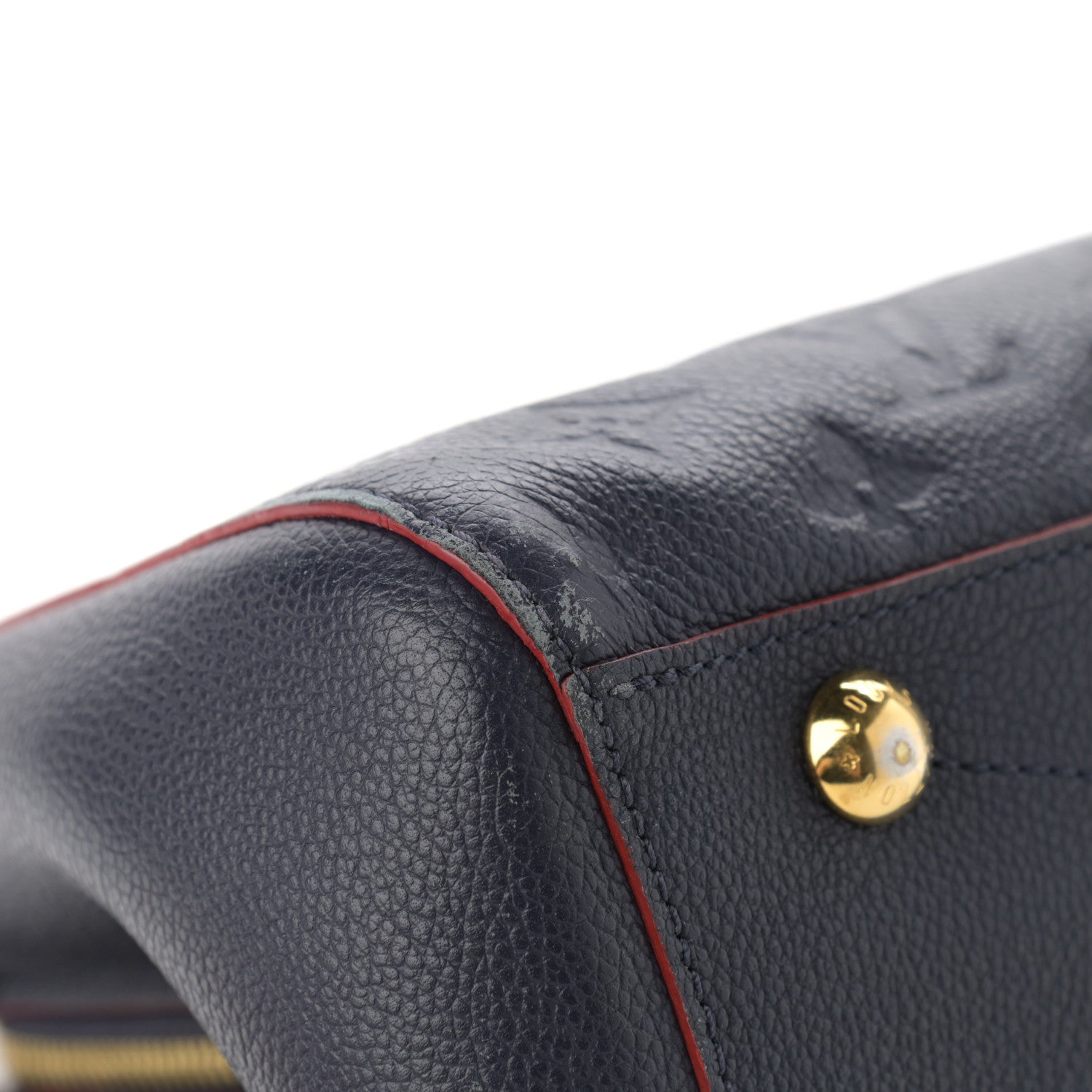 Louis Vuitton Empreinte Montaigne MM Marine Rouge 12 of 17