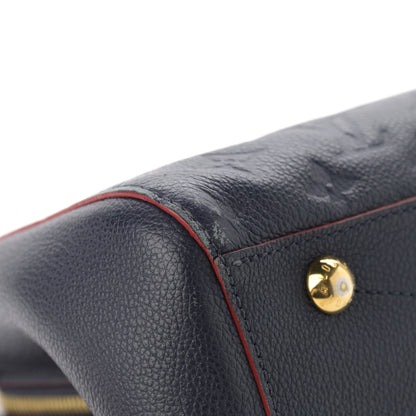 Louis Vuitton Empreinte Montaigne MM Marine Rouge 12 of 17