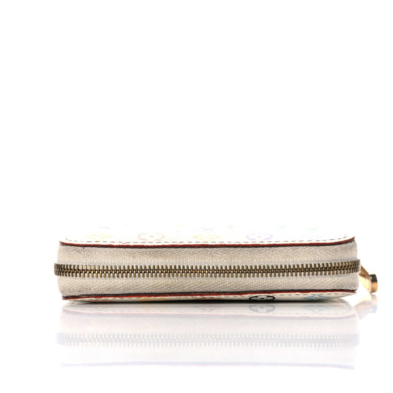 Louis Vuitton Monogram Multicolor Zippy Coin Purse Wallet White 11 of 20