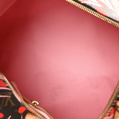 Louis Vuitton Monogram Jungle Dots Speedy 30 Sugar Pink Poppy 5 of 10