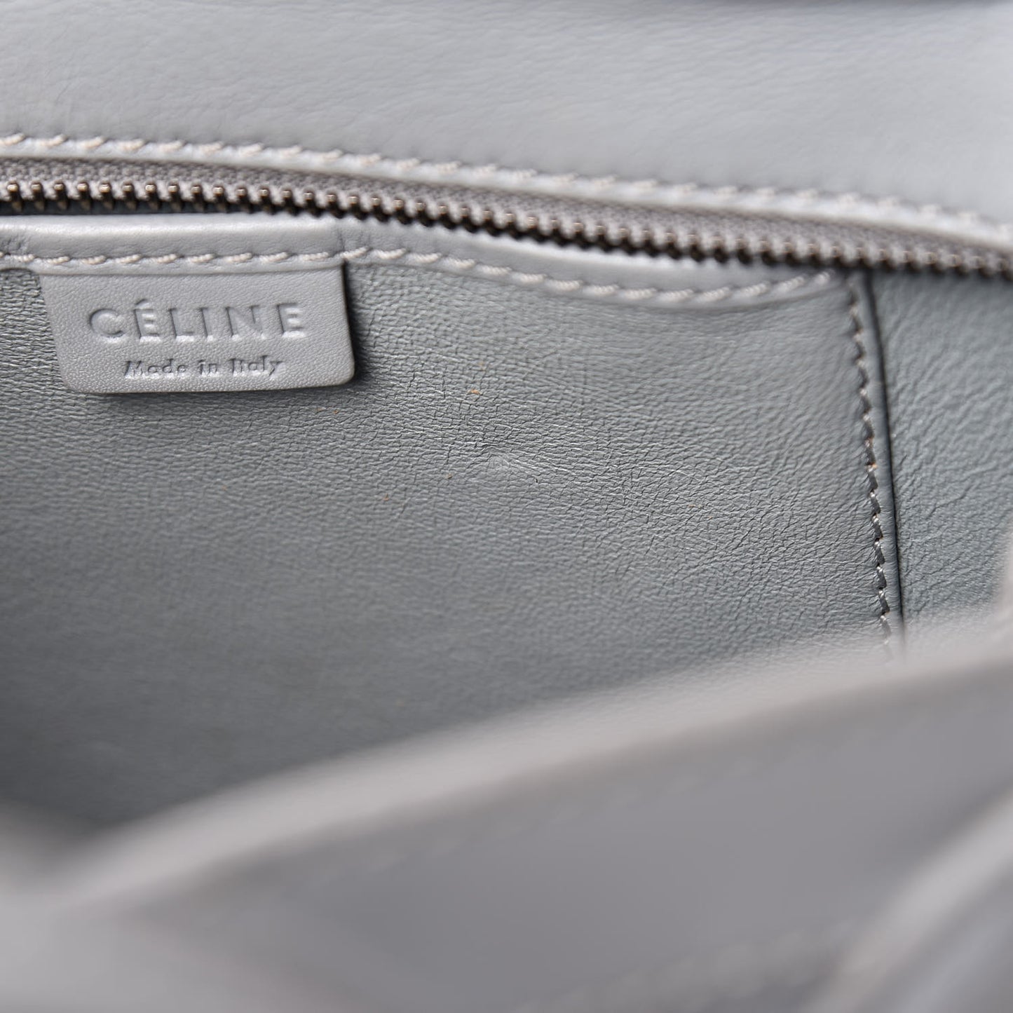 Smooth Calfskin Nano Luggage Sky