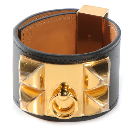 Hermes Chamonix Collier de Chien CDC Bracelet Black Small 1 of 7