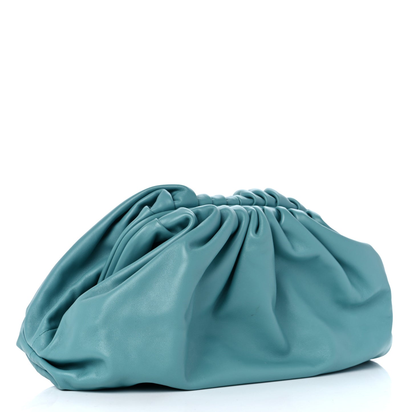 Smooth Butter Calf The Pouch Oversized Clutch Linoleum