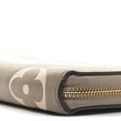 Louis Vuitton Empreinte Monogram Giant Zippy Wallet Tourterelle Creme 8 of 9