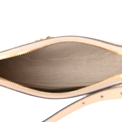 Gucci GG Supreme Monogram Textured Dollar Calfskin Small Ophidia Hobo Beige Mystic White Oatmeal 5 of 10