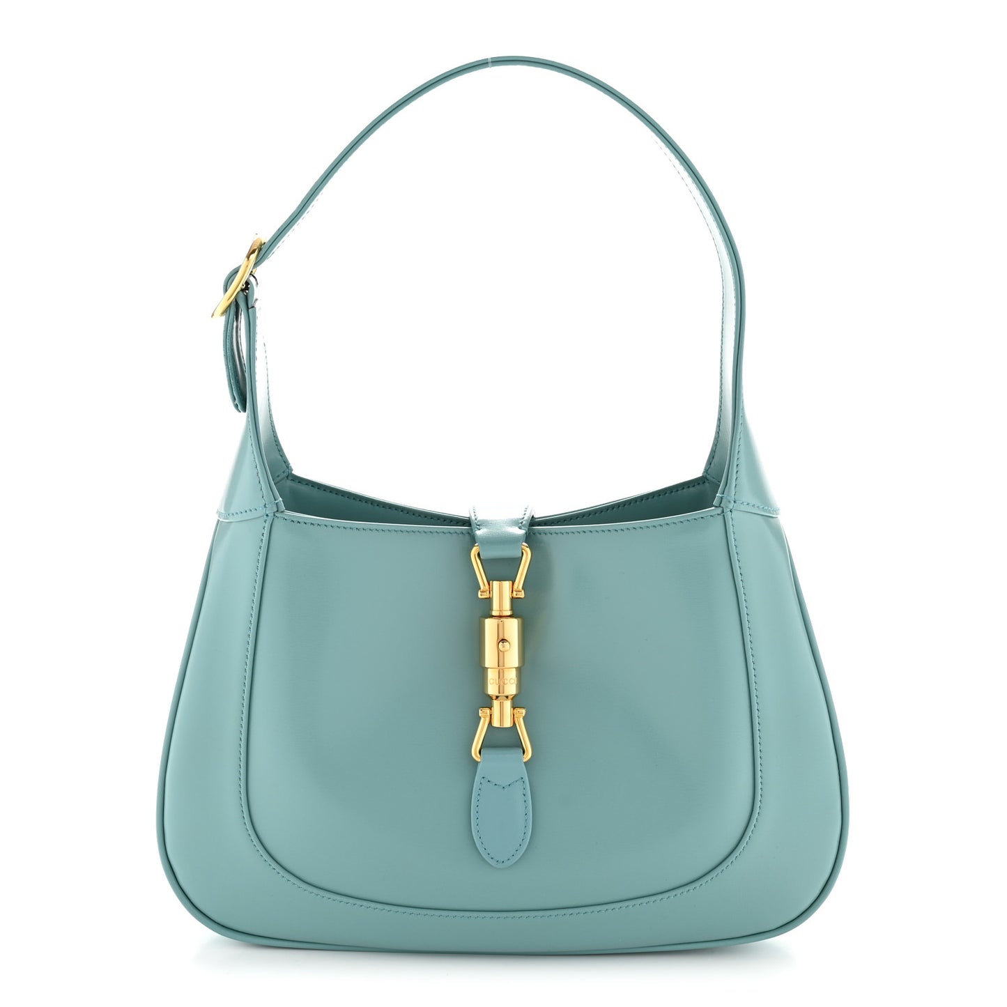 Boarded Dyana Lux Calfskin Small Jackie 1961 Hobo Dusty Azure