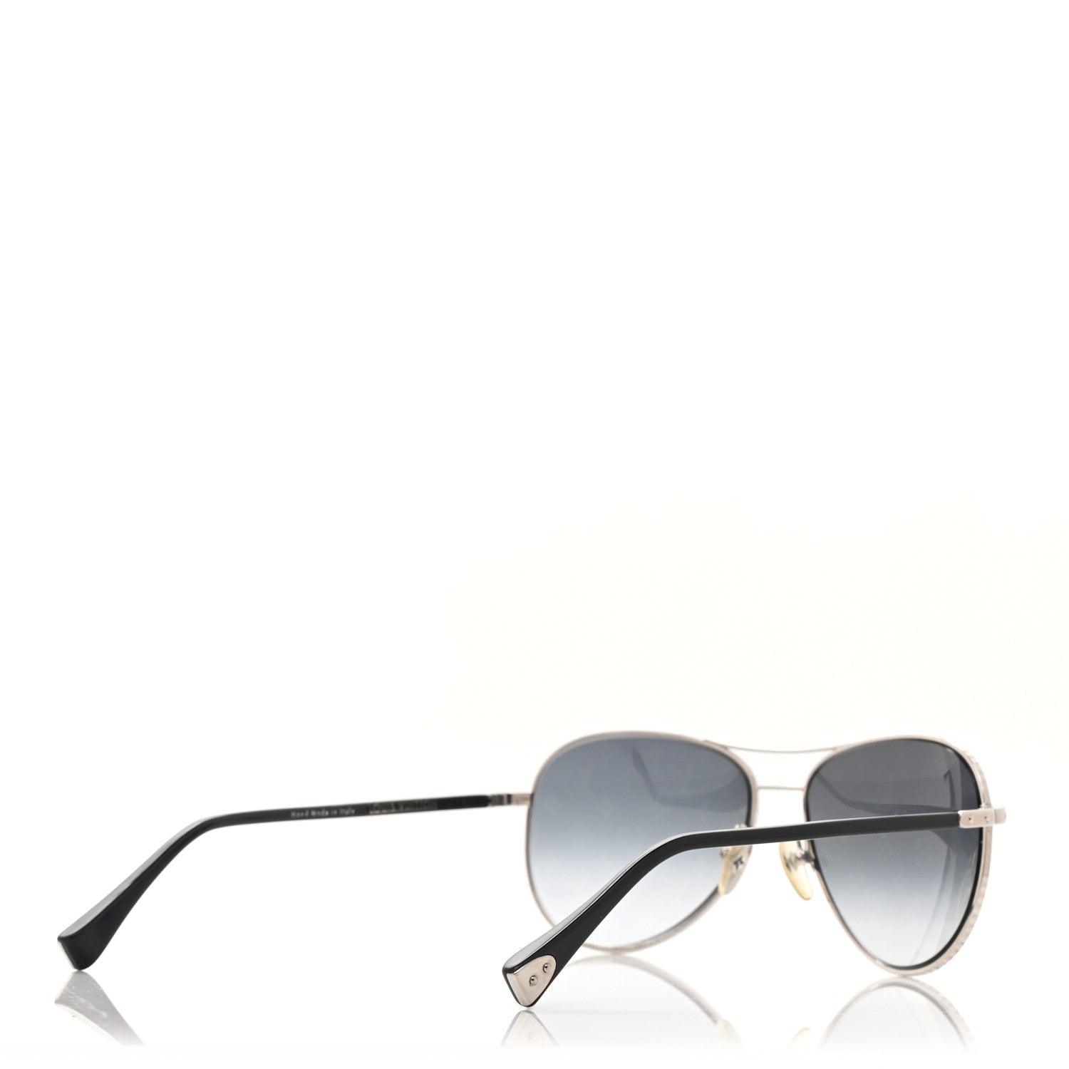 Louis Vuitton Monogram Conspiration Pilote Sunglasses Z0165U Argent 4 of 7