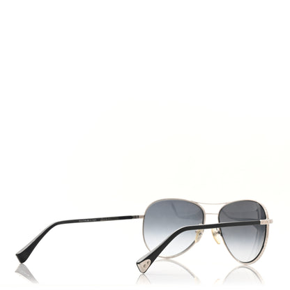 Louis Vuitton Monogram Conspiration Pilote Sunglasses Z0165U Argent 4 of 7