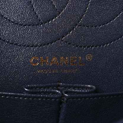 Chanel Ombre Velvet Quilted 2.55 Reissue 225 Flap Navy 6 of 9