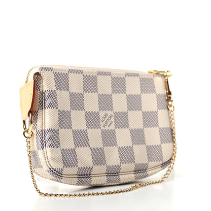 Louis Vuitton Damier Azur Mini Pochette Accessories 3 of 8