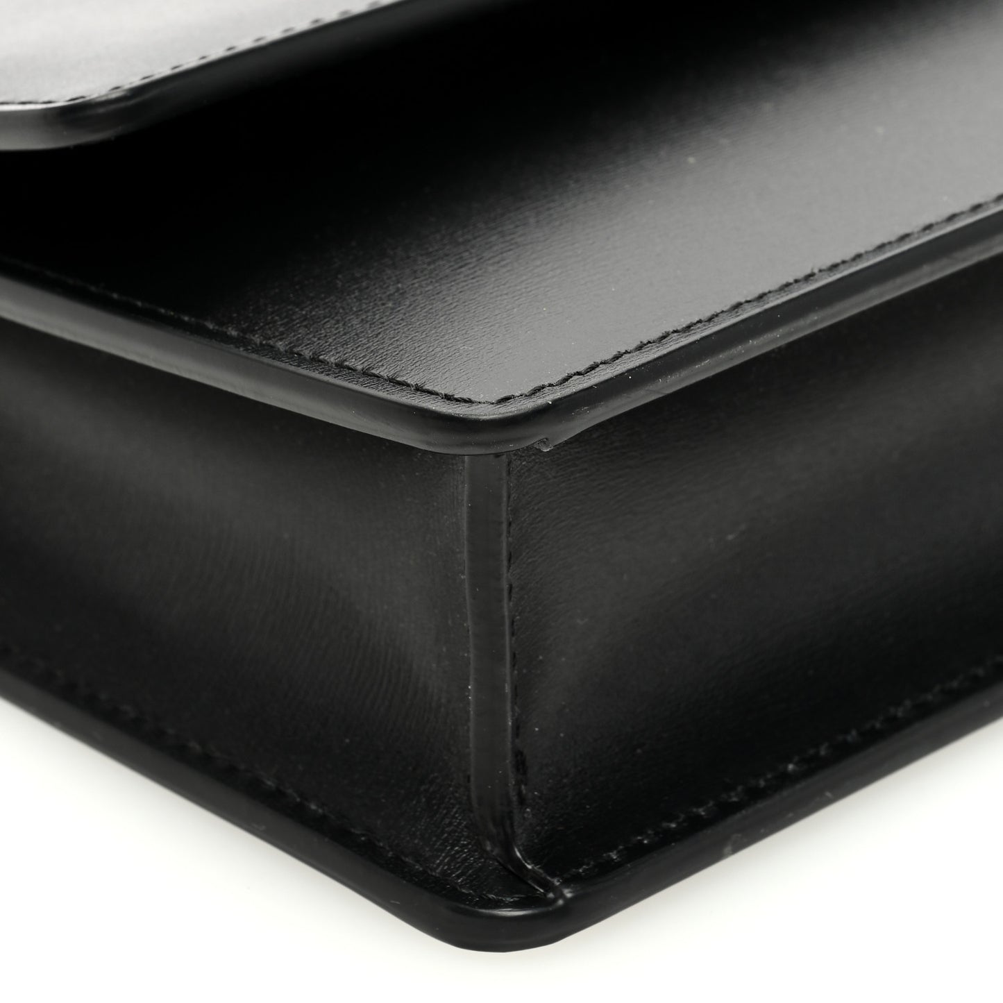 Calfskin Jitney 1.0 Shoulder Bag Black