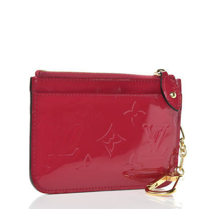 Louis Vuitton Vernis Key Pouch Rose Indien 3 of 6