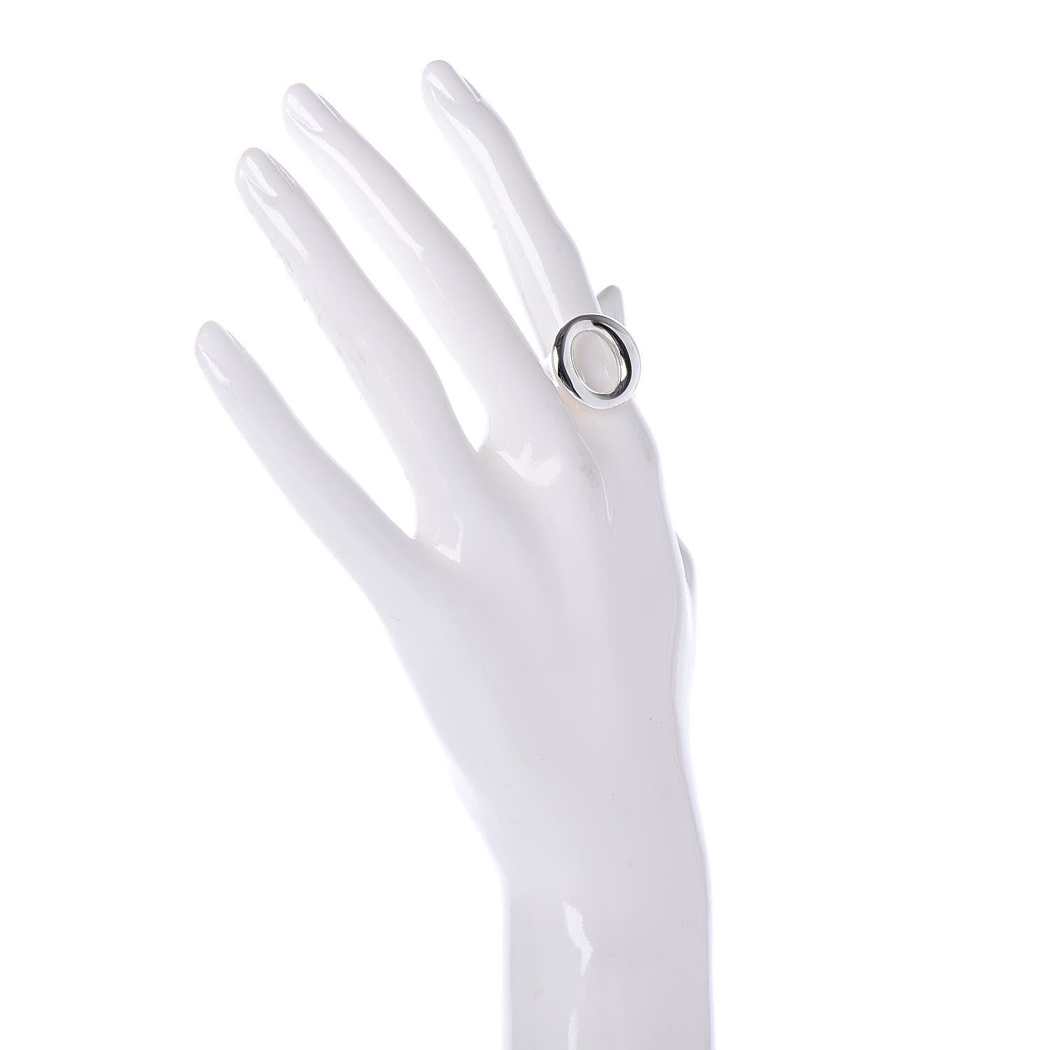 Tiffany Sterling Silver Elsa Peretti Sevillana Ring 51 5.75 2 of 5