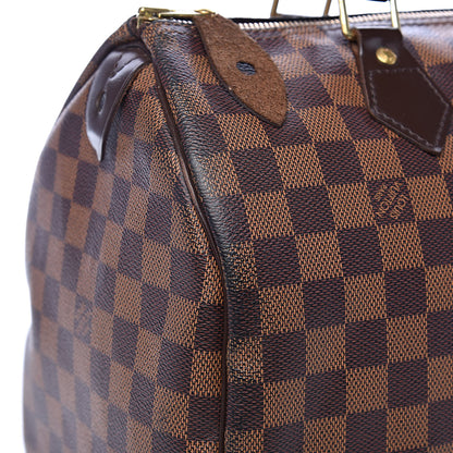 Louis Vuitton Damier Ebene Speedy 30 15 of 21