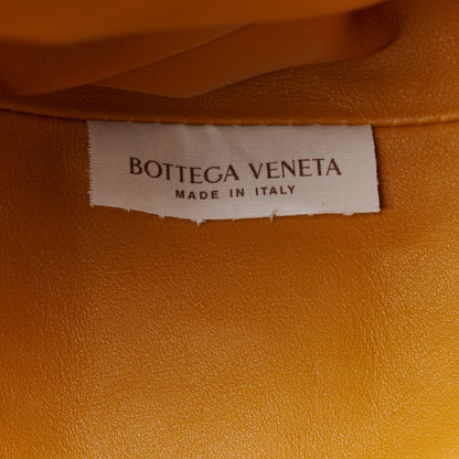 Bottega Veneta Smooth Butter Calf The Pouch Oversized Clutch Ocra 7 of 11