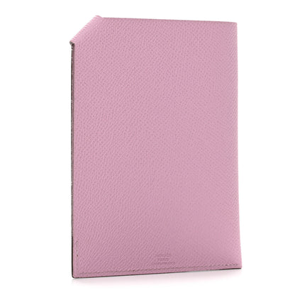 Hermes Epsom Tarmac PM Passport Holder Mauve Sylvestre 3 of 8