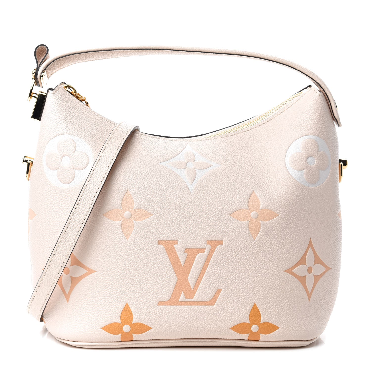 Louis Vuitton Empreinte Monogram Giant By The Pool Marshmallow Hobo Cream Saffron 1 of 10