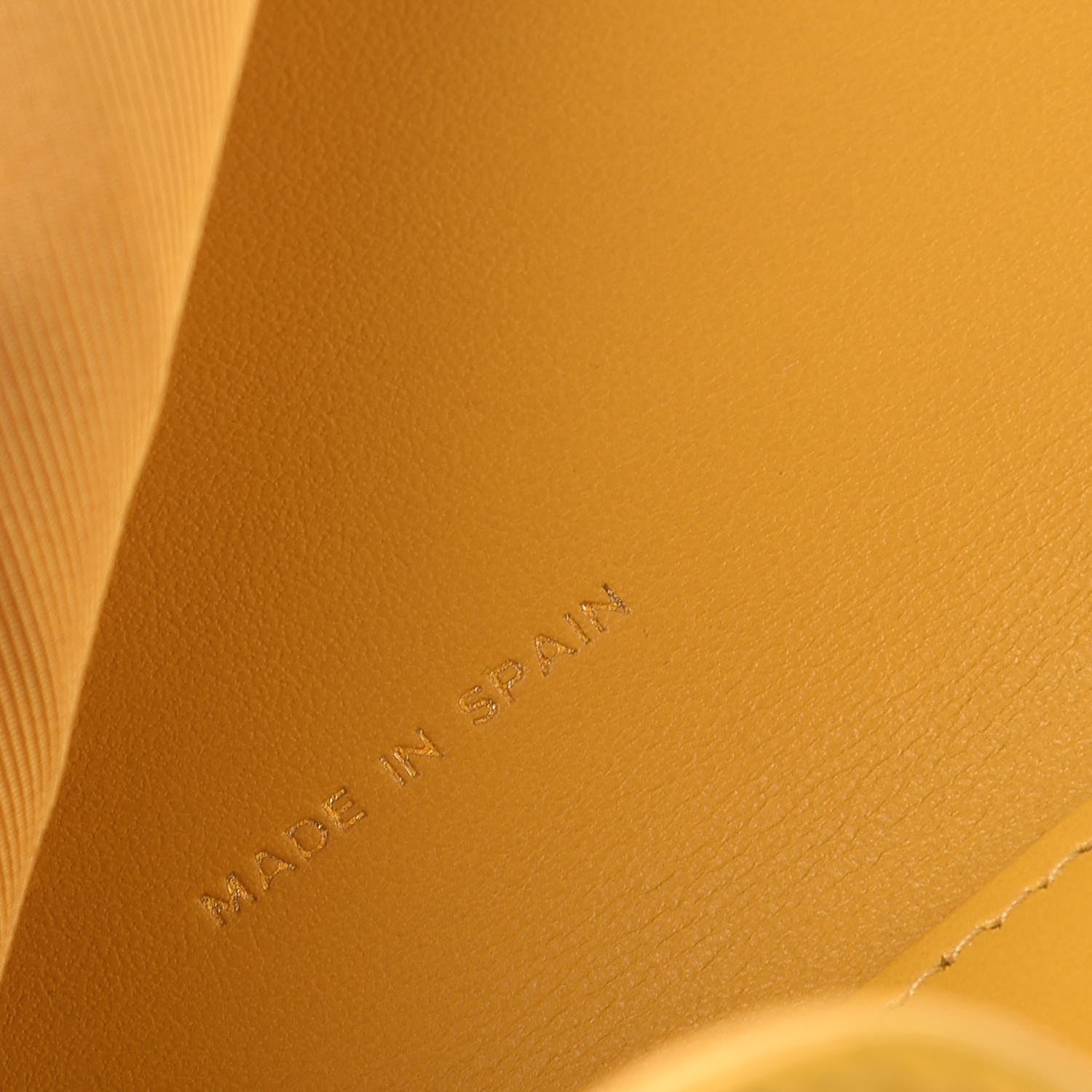 Chanel Caviar Quilted Compact Flap Wallet Yellow 7 of 10