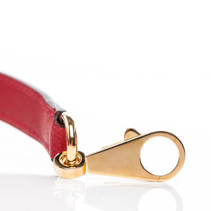Hermes Epsom Kelly Sellier 32 Rouge Casaque 23 of 28