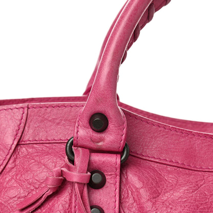 Balenciaga Agneau Classic Hardware City Cyclamen Fucsia 5 of 7