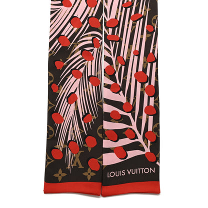 Louis Vuitton Silk Monogram Jungle Dots Bandeau Sugar Pink Poppy 2 of 3