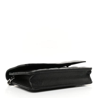 Chanel Caviar Quilted Wallet On Chain WOC Black 4 of 11