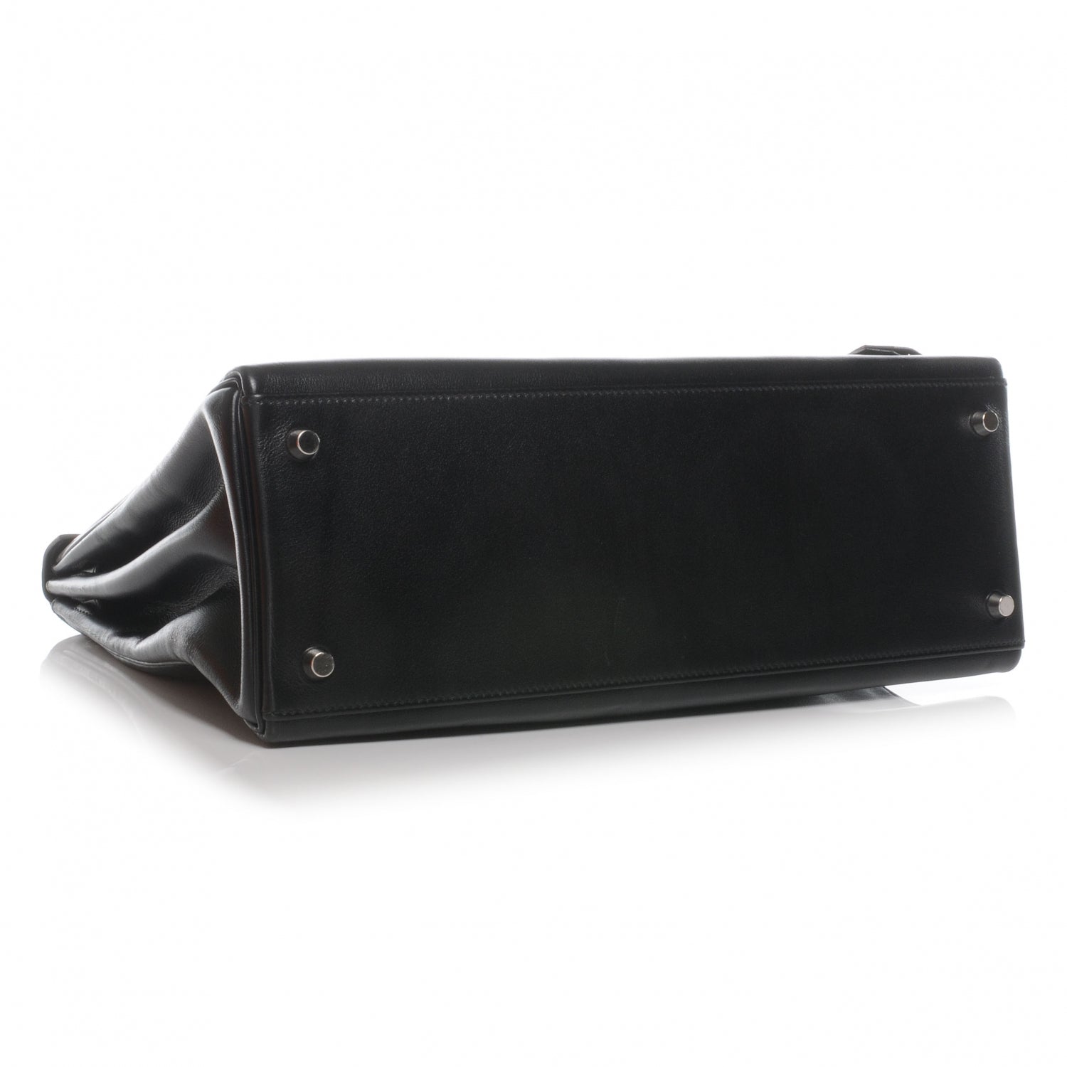 Hermes Swift Leather Kelly 35 Black 5 of 11