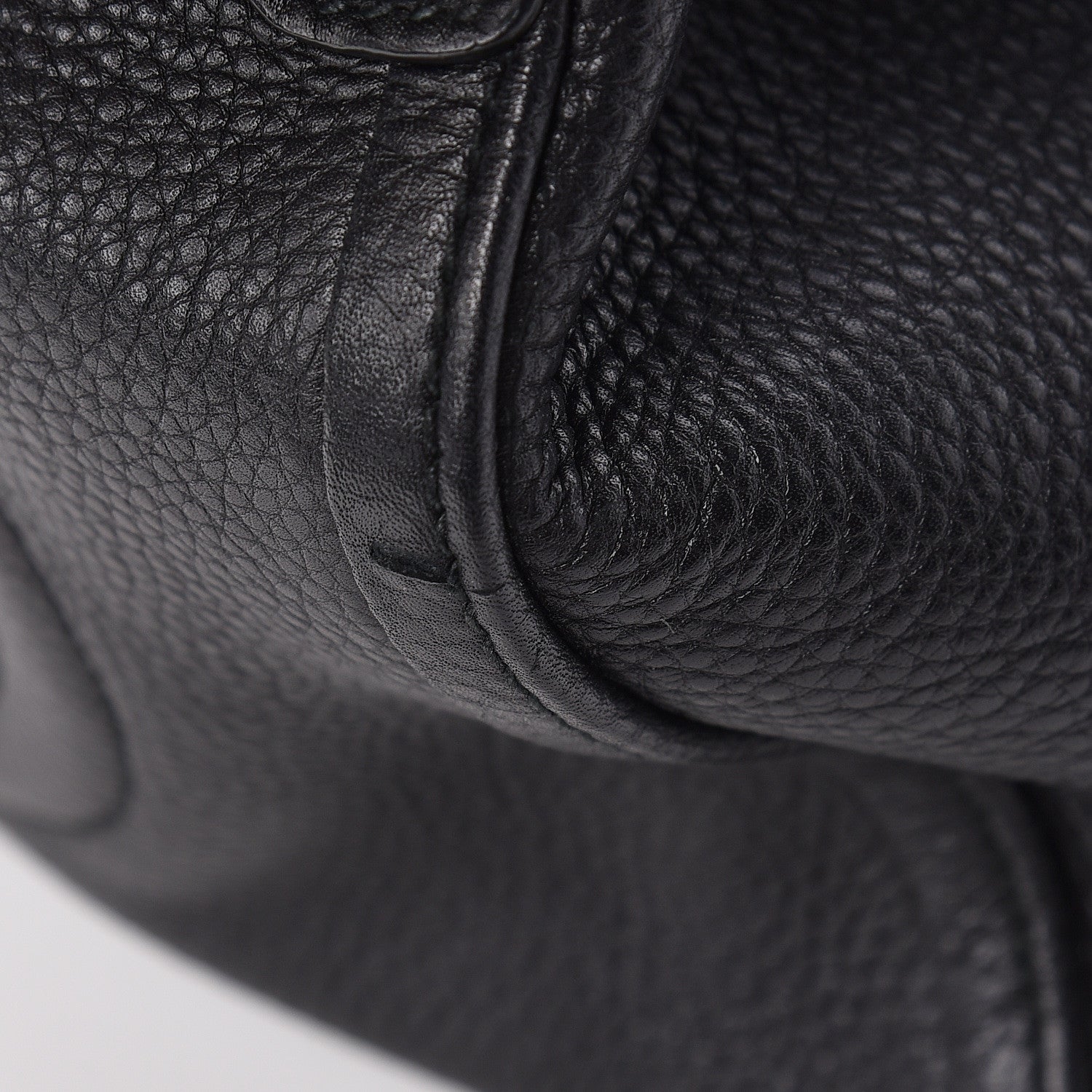 Gucci Pebbled Calfskin Small Soho Shoulder Bag Black 12 of 13