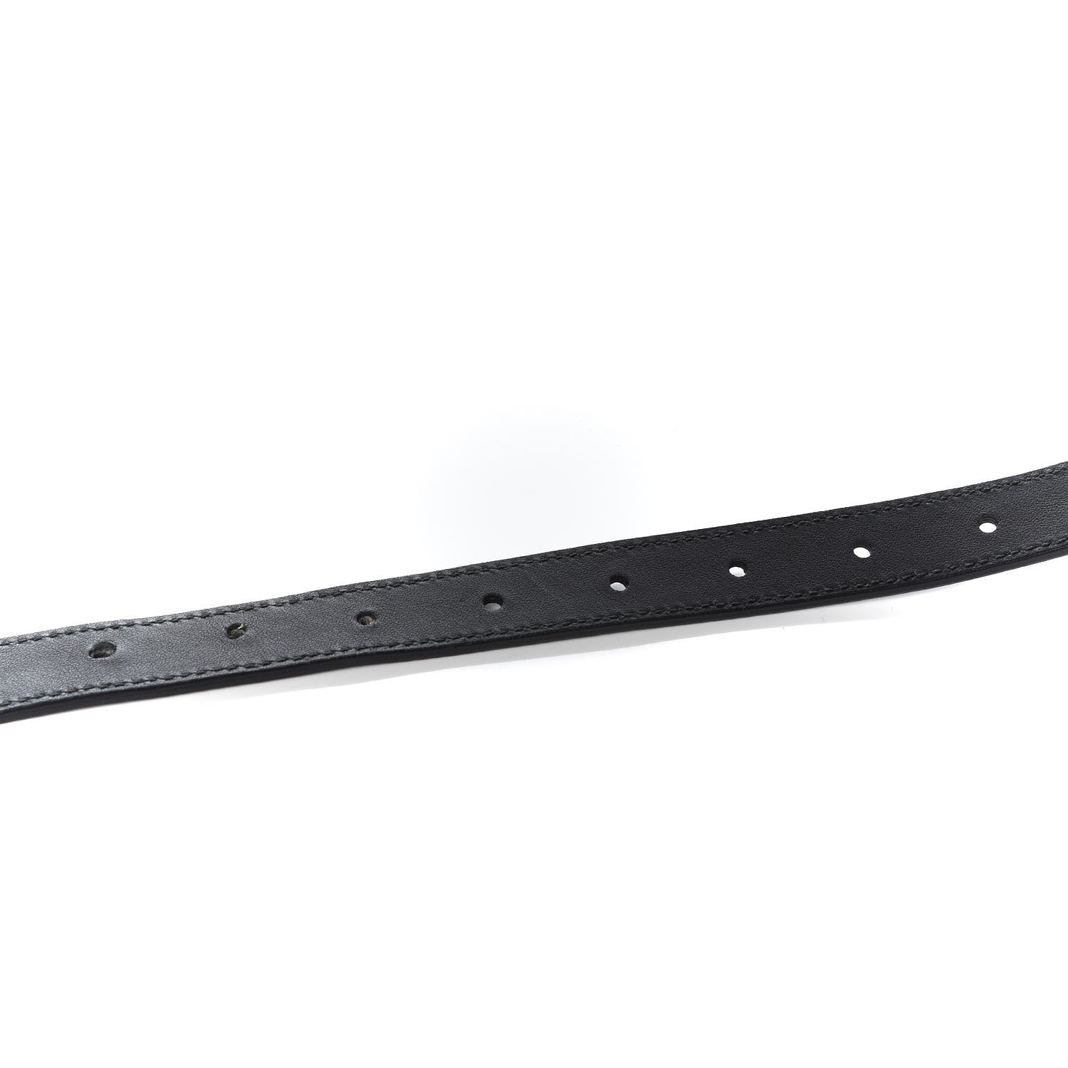 Gucci Calfskin Double G 20mm Belt 90 36 Black 5 of 6