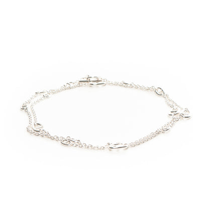 Hermes Sterling Silver Farandole Necklace 120 5 of 5