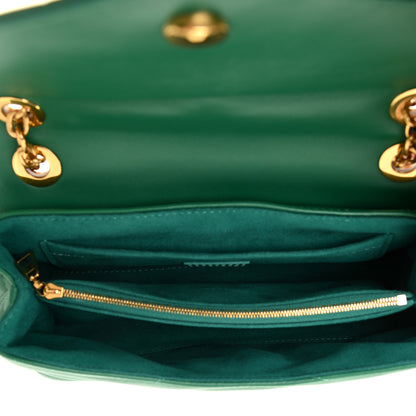 Louis Vuitton Calfskin New Wave Chain Bag MM NM Emerald 6 of 15